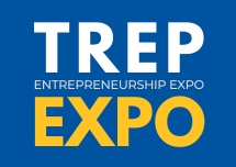 TREP Entrepreneurship EXPO logo. The link will open the Embry-Riddle TREP EXPO News Release webpage.