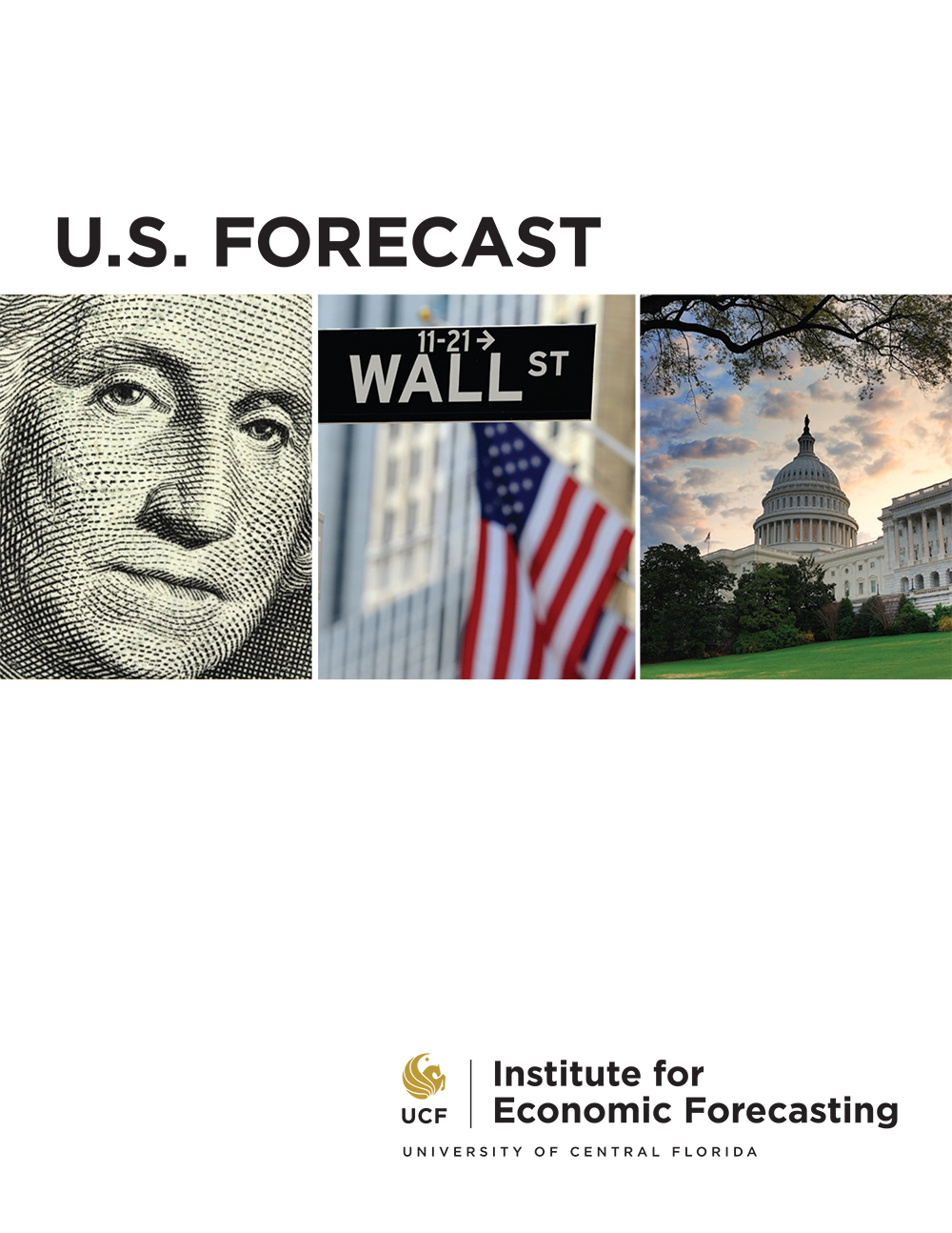 U.S. Forecast cover image from the University of Central Florida Institute for Economic Forecasting