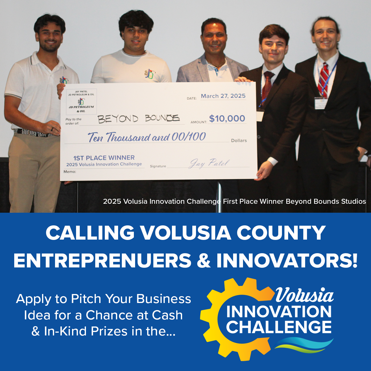 Volusia Innovation Challenge Now Accepting Applications